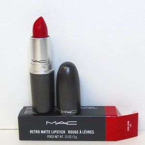 Mac Retro Matte Lipstick #707 "Ruby Woo" full size